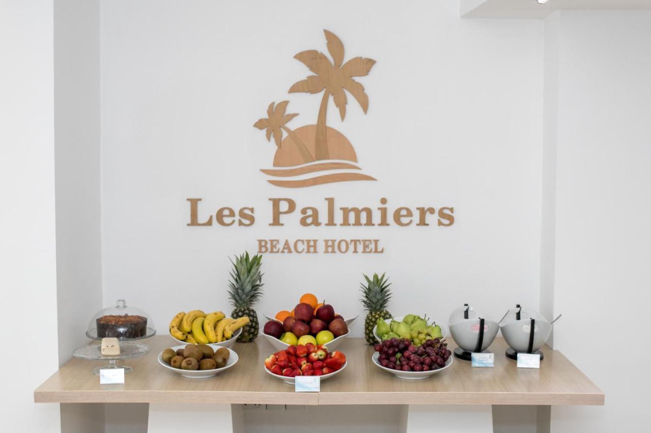 Les Palmiers Beach Boutique Hotel & Luxury Apartments Lárnaka Eksteriør bilde